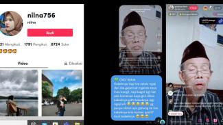 Viral! Cewek Cantik Nilna Menyuruh Kakek yang Mengaji Makan Rumput