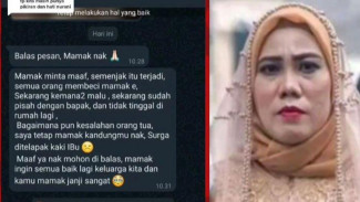 Diduga Chat WA dari Ibu Norma Risma : Jika Boleh Mati, Mamak Mati Saja Agar Kamu Bahagia