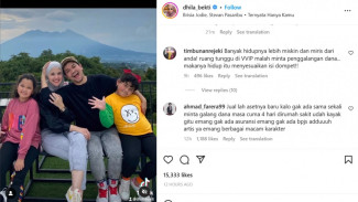 Aldila Jelita : Kalian Tidak Tahu Seberapa Menderitanya Suamiku Saat Ini