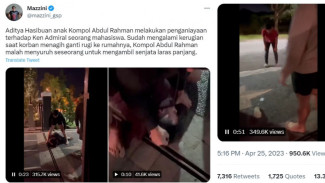 Tagar Mario Dandy Kembali Viral, Diduga Karena Video Penganiyaan Aditya Hasibuan
