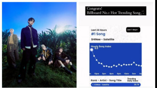Mendadak Viral, 'Satellite' Milik SHINee Pimpin Billboard Hot Trending Song