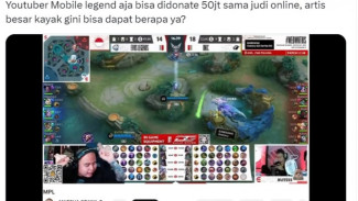Youtuber Mobile Legend Bisa Mendapatkan 50 Juta Sama Judi Online, Artis Berapa?