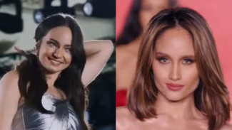 Enzy Storia dan Cinta Laura Shining Glowing di Runway Paris Fashion Show