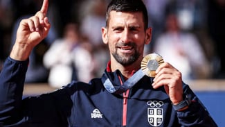 Novak Djokovic Meraih Emas Olimpiade Paris 2024 Novak Djokovic Meraih Emas Olimpiade Paris 2024