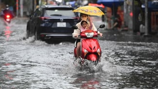 Hujan Terderas di Kota Ho Chi Minh Dalam 8 Tahun Terakhir