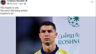 Ronaldo Konfirmasi Masa Depannya Bersama Al Nassr Lewat Postingan Viral
