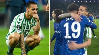 Antony Menangis Setelah Kalah dari Chelsea