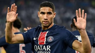 PSG Menang Besar, Hakimi Bikin Fans Marah Dengan Reaksi Anehnya
