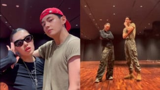 V BTS (Kim Taehyung) Selesai Wamil, Kembali ke Studio Tari Bersama Leejung Lee