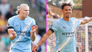 Haaland dan Reijnders Bersinar, Man City Hancurkan Wolves di Laga Pembuka