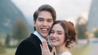 Syifa Hadju Dilamar El Rumi di Swiss, Momen Romantis Berlatar Pegunungan Lauterbrunnen