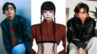 V BTS, Jennie BLACKPINK, dan Kai EXO Memiliki Momen The Summer I Turned Pretty di Bandara Incheon