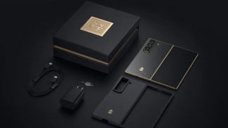 Samsung W26 Resmi Meluncur di China: Versi Premium Galaxy Z Fold7 dengan Baterai 7.000 mAh dan Desain Emas Elegan