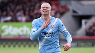 Haaland Cetak Gol, Man City Kian Dekati Puncak Klasemen Liga Primer