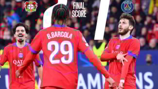 Meledak Dengan 9 Gol, PSG Hancurkan Bayer Leverkusen di Liga Champions