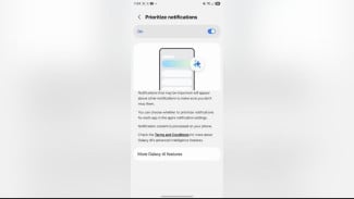 One UI 8.5 Siapkan Fitur ‘Prioritaskan Notifikasi’, Mirip Apple Intelligence di iOS 18.4