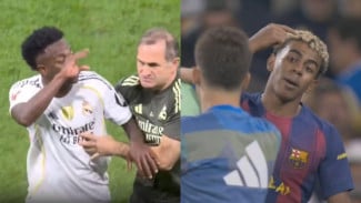 Real dan Barca Bertarung Sangat Tegang, Vinicius 
