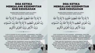 Doa Ketika Mengalami Kesempitan dan Kesusahan Dalam Islam