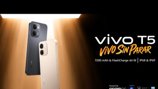 Vivo T5 4G Bawa Baterai 7200mAh dan Layar 120Hz dengan Harga Terjangkau