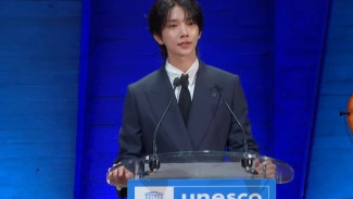 Kembali ke UNESCO, Joshua SEVENTEEN Sampaikan Pesan Haru untuk Generasi Muda