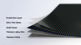 Samsung Perkenalkan Flex Titanium, Teknologi Layar Lipat Baru yang Bikin Galaxy Fold Lebih Tipis dan Lipatan Makin Samar