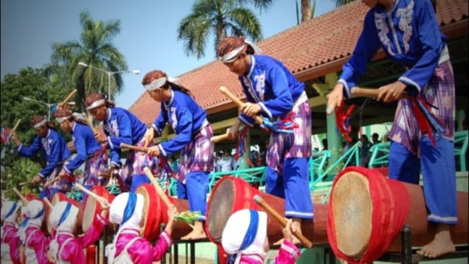 Festival Tradisional Rampak Bedug Khas Banten