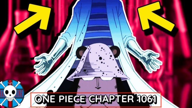 SPOILER One Piece 1061, Helmeppo Pinjam Seraphim dari Vegapunk untuk  Selamatkan Koby 