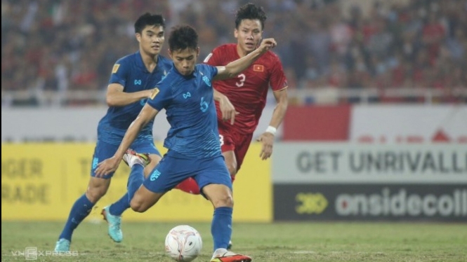 Final Piala AFF 2022 (Sementara) : Vietnam 1-2 Thailand