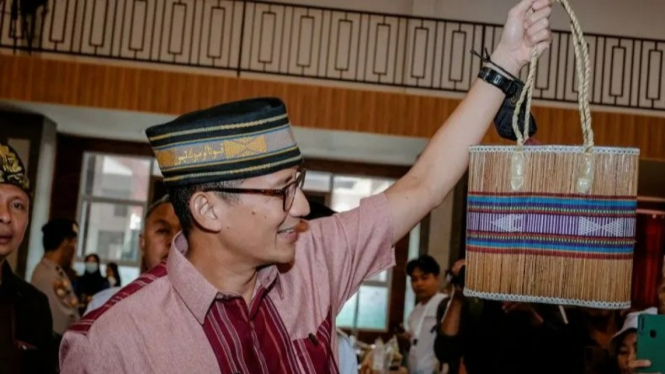 Sandiaga Uno dalam Kunjungan Kerja ke Loyok, Lombok Timur