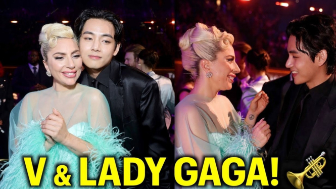 Lady Gaga dan V BTS
