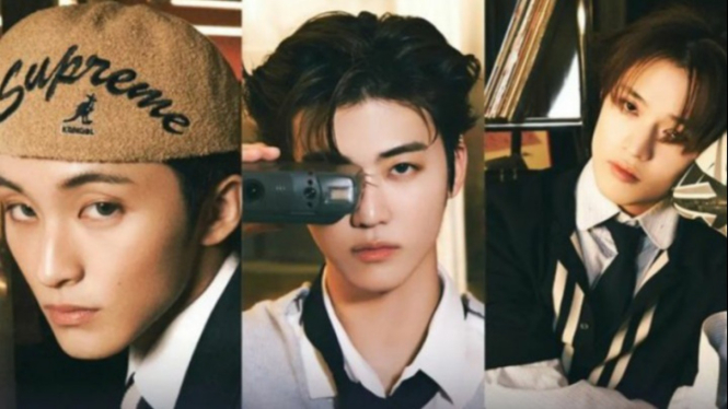 Mark, Jaemin, dan Chenle NCT Dream