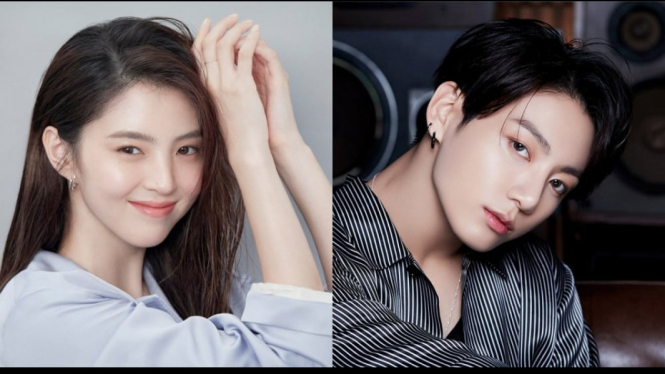 Han So Hee dan Jungkook BTS