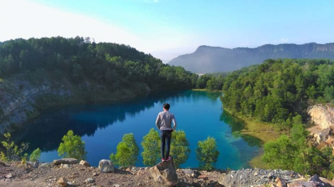 Danau Biru Sawahlunto