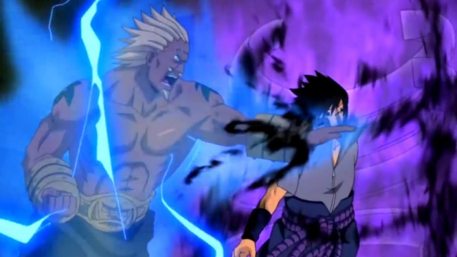 Raikage Ketiga vs Sasuke