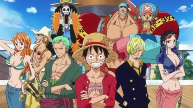 Trio Penakut One Piece
