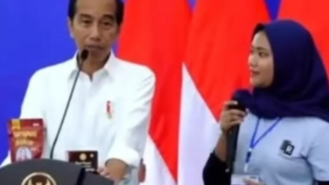 Momen Kocak Presiden Jokowi
