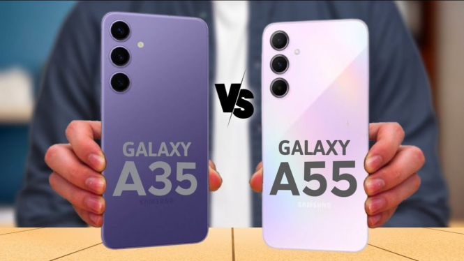 Samsung Galaxy A55 dan Galaxy A35