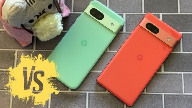 Google Pixel 7a vs Pixel 8a