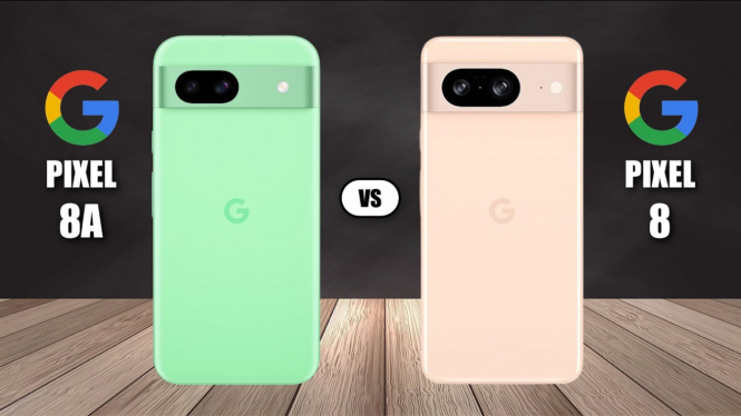 Google Pixel 8a vs Pixel 8