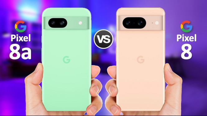 Google Pixel 8a vs Pixel 8