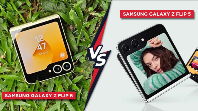 Samsung Galaxy Z Flip 5 vs Z Flip 6