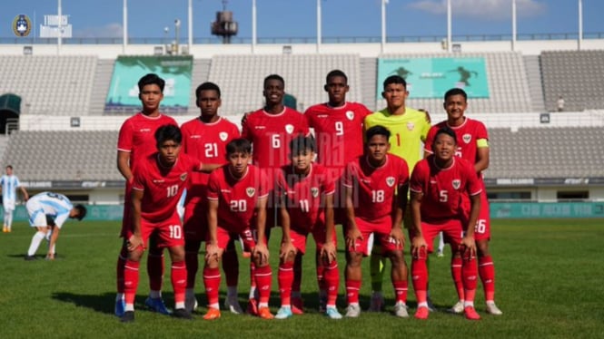 Skuad Timnas Indonesia di Seoul EOU Cup 2024