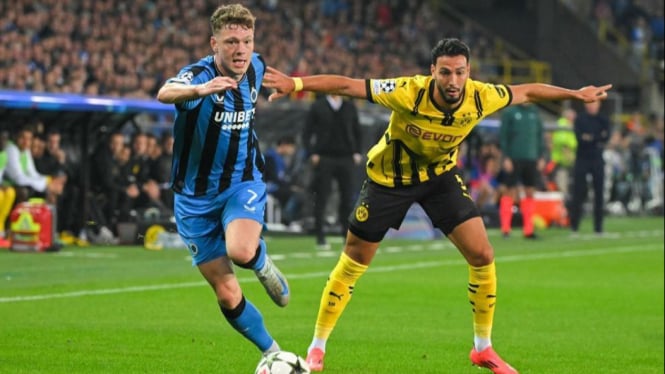 Dortmund Menang Dramatis atas Club Brugge