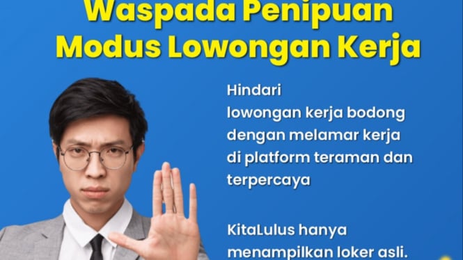 Awas penipuan lowongan kerja