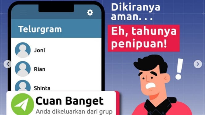 Penipuan Berkedok Investasi Dalam Grup