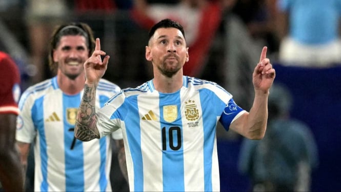 Lionel Messi timnas Argentina