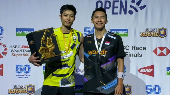 Chou Tien Chen dan Jonatan Christie, Arctic Open 2024