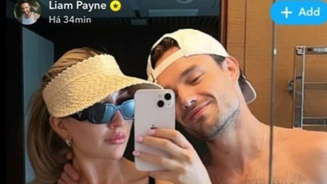 postingan Snapchat Liam Payne sebelum meninggal