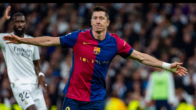 Robert Lewandowski, El Clasico (26/10/2024)