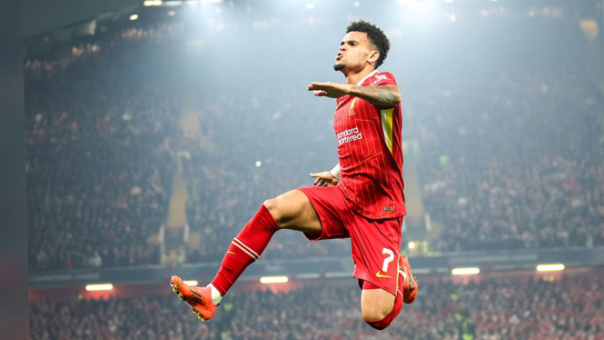 Luis Diaz hattrick gol vs Leverkusen